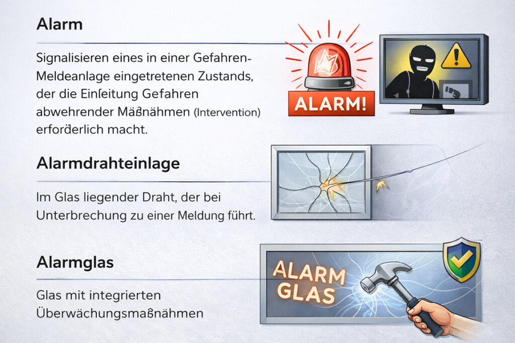 Alarmanlagen Begriffe laut OVE Richtlinie R2 erklärt von Kögler Alarmanlagen Wien