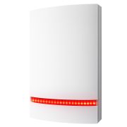 Jablotron Außensirene einer Alarmanlage zur akustischen und optischen Abschreckung bei Einbruch in Wien