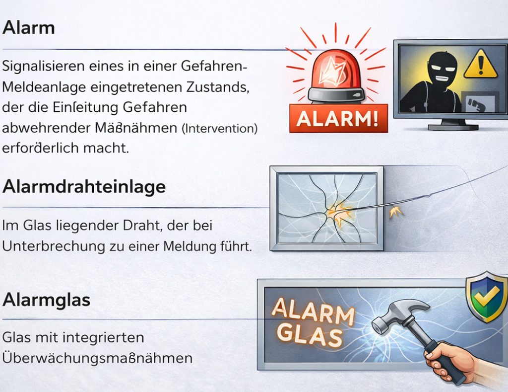 Alarmanlagen Begriffe laut OVE Richtlinie R2 erklärt von Kögler Alarmanlagen Wien